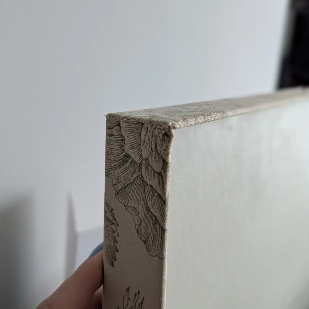Large Floral Farmhouse Make Up Storage Container
